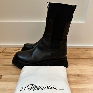 3.1 Phillip Lim Kate Chelsea combat boot